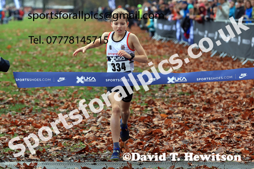 Boys Under-11s 2025 Liverpool Cross Challenge, Sefton Park, Saturday, November 22th. Photo: David T. Hewitson/Sports for All Pics